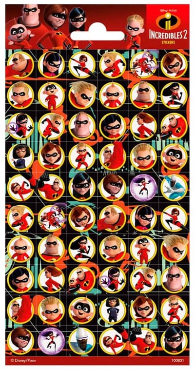 Disney The Incredibles stickervel