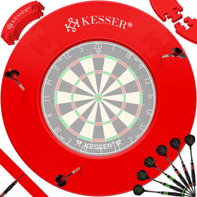 KESSER® Dartbord Surround Rood - Dart Surroundring - Darts Surround Ring bescherming