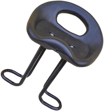 Kinderfietsstoeltje - Voorzitje Fiets - Samen Fietsen - Stuurbevestiging - 3-6 Cm Breedte - Zwart