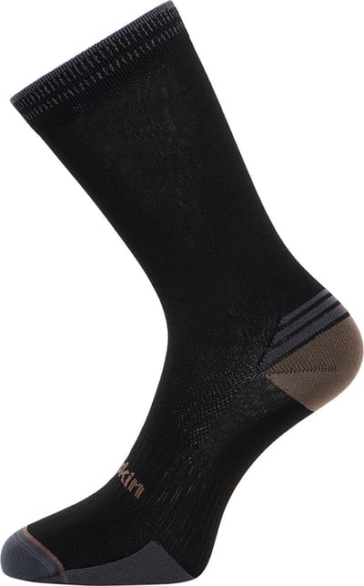 Jack Wolfskin PRELIGHT SOCK CL C Unisex Sportsokken - black - Maat 35-37