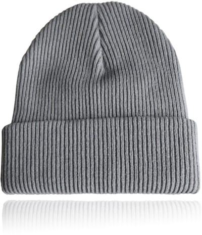 LGT Ruime Beanie in Donkergrijs