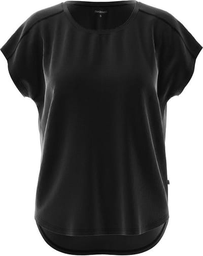 Redmax Sportshirt Dames Perfect - Sportkleding - Geschikt voor Fitness en Yoga - Dry Cool - Korte Mouw - Zwart - S