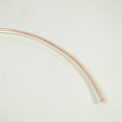 Fils électrique transparent haute tension HT de bougie Ø5mm x 50cm pour cyclo moto