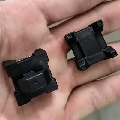 SnelShoppen - Kabelhouder, Groefklemmen, Draadklemmen, Aluminium Profiel 40x40, Kabelclips voor 3D-printer, Werkplaats en Huishouden, 20 Klemmen + 20
