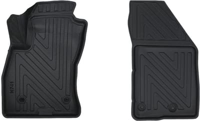 Rubbermatten Fiat Doblo Bestelwagen 2010-2022 (voorset) - Premium carbonlook