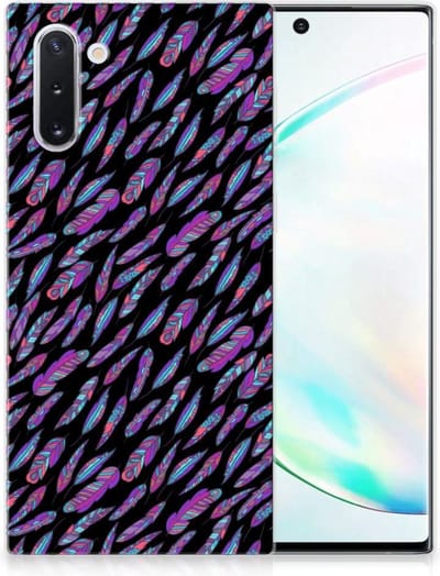 Samsung Galaxy Note 10 TPU bumper Feathers Color