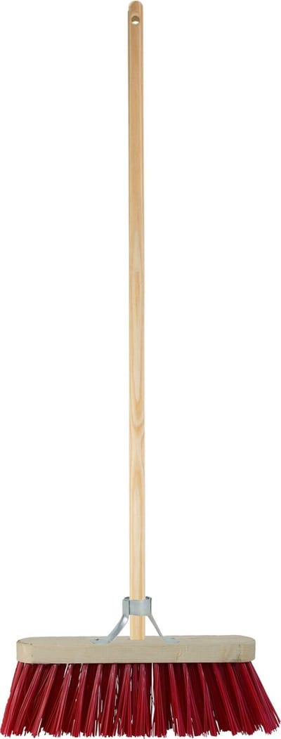Betra Buitenbezem - FSC hout - kunstvezel - hard - 30 x 150 cm