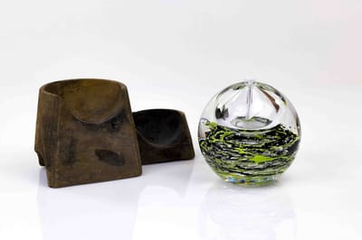 Olielamp lont - Olielamp glas - Olielamp binnen - Olielampjes voor op tafel - Mosgroen