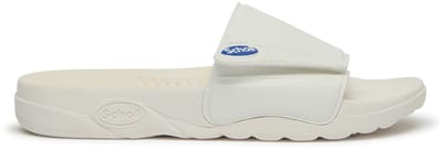 Scholl Badslippers Nautilus PVC Unisex - Wit