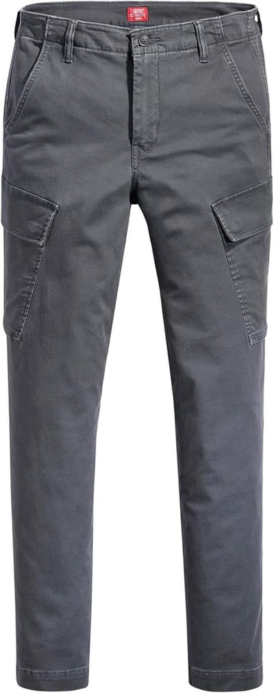 Heren Cargobroek Tapered Pasvorm met Grote Zakken