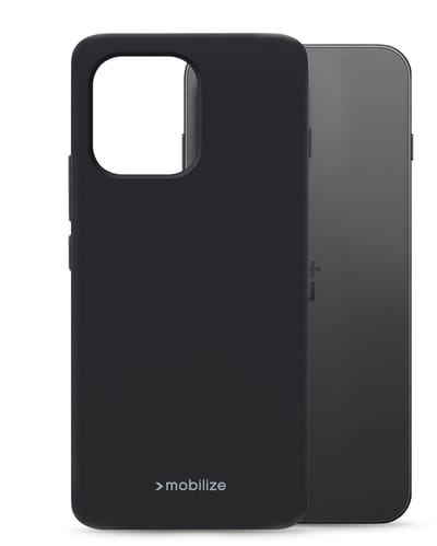 Mobilize Hoesje geschikt voor OnePlus 13S Telefoonhoesje Flexibel TPU | Mobilize Rubber Gelly Backcover | 13S Case | Back Cover - Zwart