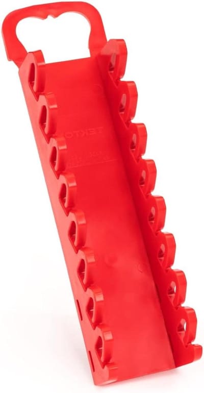 Schroevendraaierhouder - Gereedschap Organizer - Gereedschap Opbergen - Flexibele Poly Constructie - 8 Schroevendraaiers - Zwart
