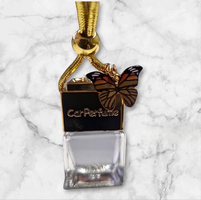 Autoparfum Butterfly Gold | met Geluksbrenger | 8ml | Spirits | Traditional Ritual Overseas | Autoparfum | Parfum Auto | Autogeur | Autogeurtje | Auto parfum vrouwen | Auto parfum mannen | Autohanger | Car scent | Car Perfume | Verjaardagscadeau