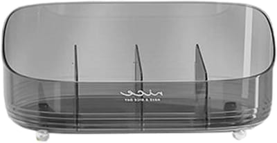 Make-up Organizer - Opbergdoos Cosmetica - Sieraden Opbergen - Verstelbare Interne Structuur - 267 x 187 x 122 cm - Grijs