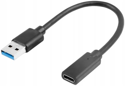 Lanberg - USB-C adapter - USB Type A to 24 pin USB-C - 15 cm
