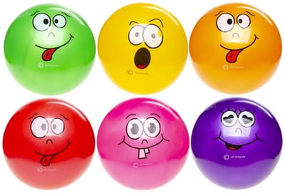 Duckiez Bal Lachgezicht - 10 stuks