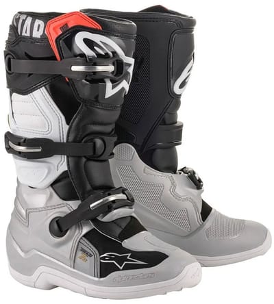 Alpinestars Boot Tech 7s junior Blk/Silv/Wht/Gold