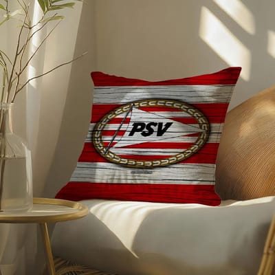 Psve-Eindhoven Kussensloop Kussensloop, Dubbelzijdig Bedrukt, Bankkussen, Slaapkamer Hoofdeinde Short plush 18*18(CM)-1Pcs
