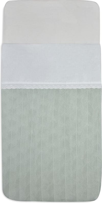 Jollein Baby Laken Wieg 75x100cm Lace Ivory