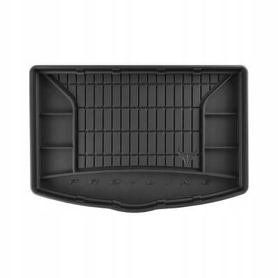 FROGUM PROLINE 3D Set - Rubberen Automatten + Kofferbakmat - Geschikt voor TOYOTA Yaris III Hatchback (2011-2020) - 5-deurs - Zwart