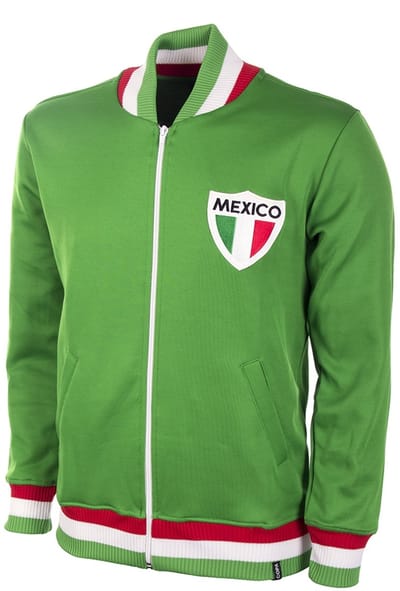 COPA Football - Mexico 1970's - Retro Voetbalvest - Heren - XL - Groen