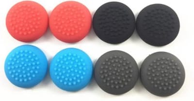 Thumb grips - 1 Paar = 2 Stuks - Geschikt voor Nintendo Switch & Lite - Joystick/Controller Grips - Joy-Con Thumbsticks - Thumbgrips - BLAUW