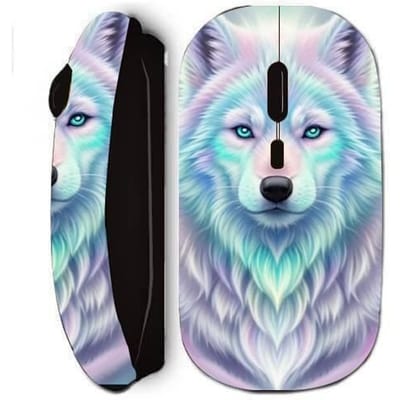 Souris sans fil - maniacase - noir et violet - optique - USB - nano récepteur inclus
