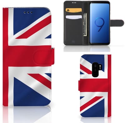 Samsung Galaxy S9 Plus Bookstyle Case Groot-Brittannië
