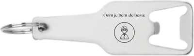 Akyol - oom je bent de beste flesopener - Oom - liefste oom - oom cadeau - cadeau oom - familie cadeau - bedankje - bedank cadeau - 105 x 25mm