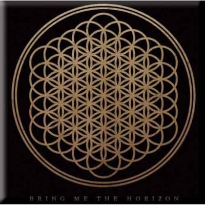 Bring Me the Horizon - Flower - Koelkast magneet - 7.5 x 7.5 cm