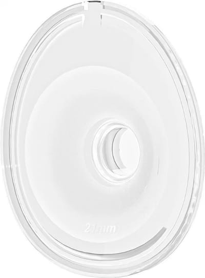 Youha Evera Borstschild 21 mm – 1 stuk – Siliconen Borstschild Borstkolf – Ovaal Design – Comfortabel Kolven