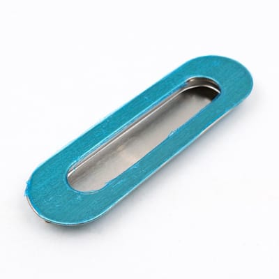 Dailygoods- Schuifdeurgrepen 2PCS - Roestvrij Staal 304 - Verborgen Handgrepen - Verzonken Deurgrepen - Antislip - Ovaal Ingebed Ontwerp