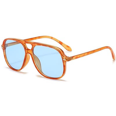 Vintage Kleurrijke Pilot Zonnebril Buiten Rijden Dame Man Bril Vrouwen Mannen Vintage Trend Designer Zonnebril UV400 white