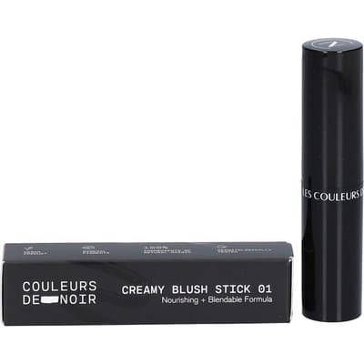 Couleurs de Noir CREAMY BLUSH STICK 01 sweet Peach 1 Make-up