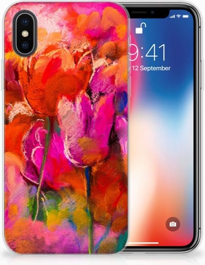 Hoesje maken Apple iPhone X | Xs Tulips