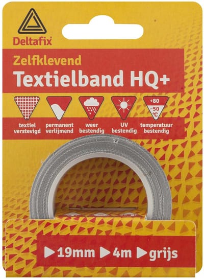 Watervast textband 19mmx4m blauw Deltafix