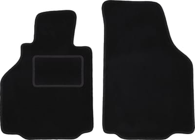 Voormatten zwart voor: Porsche Boxster (type 986) coupé, cabrio (1997-2004)