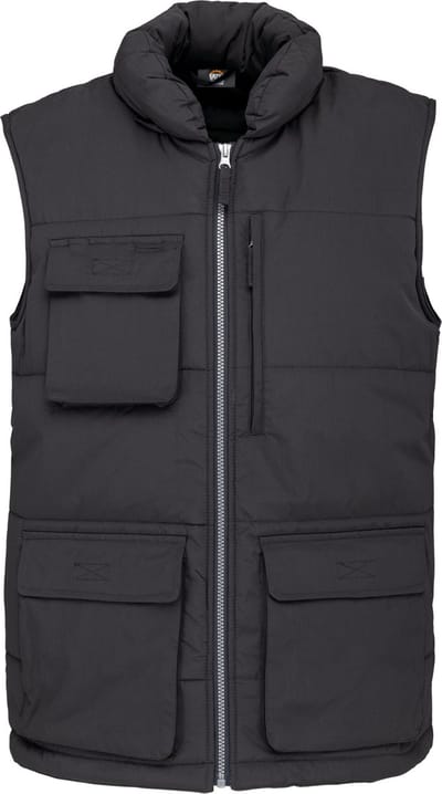 WK. Designed To Work Gewatteerde bodywarmer WK615 - Dark Grey - S