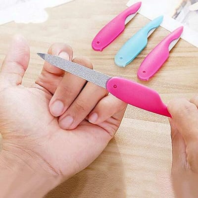 Vouwen Nagelvijl Set - Professionele Dubbelzijdige Nagelverzorging voor Mannen en Vrouwen