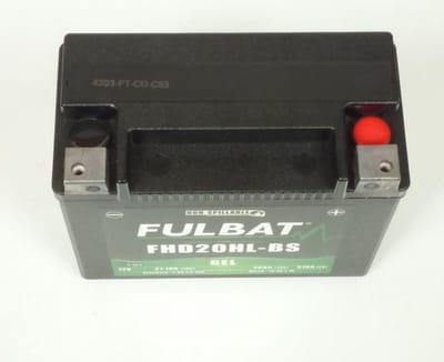 SLA Fulbat-accu voor Harley Davidson 1868 Fat Boy 114 Anniversary 2018 YHD20HL-BS / YTX20HL-BS / 12V 20Ah nieuw