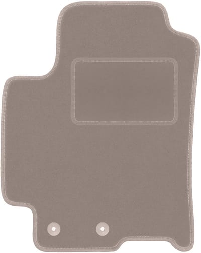 Beige bestuurdersmat voor: Kia Rio IV hatchback (2017-)