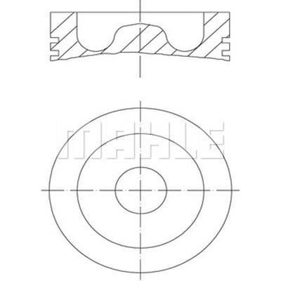 Zuiger MAHLE 061 69 00