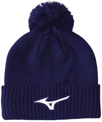 Mizuno Crested Bobble muts navy