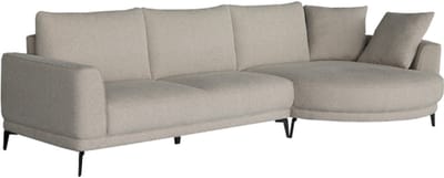 Tower Living Prescot 2 5-AL + Chaise R - Sahara 120 sand