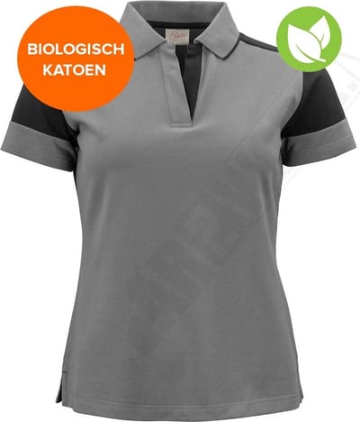 Printer Prime Polo Lady  Marine/Kobalt - Maat L
