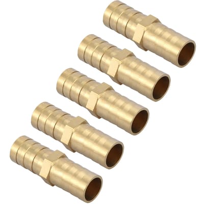 Messing Tapse Rechte 2-weg Pijpconnector Buisklem Fitting 681012141620mm