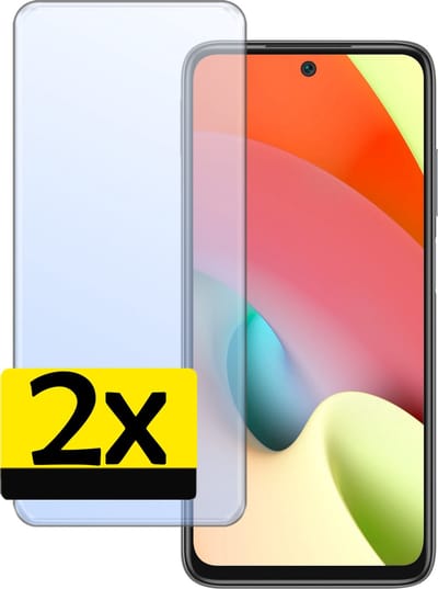Screenprotector - Geschikt voor Xiaomi Redmi 10 2022 - 2 Stuks - Extra Sterk - Beschermglas - Gehard Glas - Tempered Glass - Screen Protector