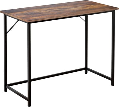 Bureau laptoptafel - 100 cm breed - vintage bruin