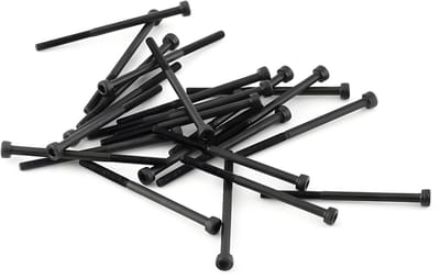 Solidchoice - Dailygoody - M3 Zwarte Zeskantige Dopschroefboutenset - Hoogwaardige Bevestiging - Gelegeerd Koolstofstaal - 50 Stuks - Voor Reparatiegereedschap - Di