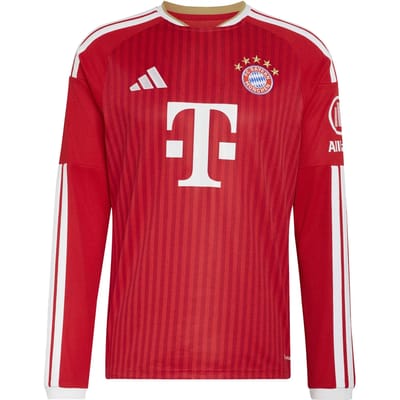 Thuis Wedstrijdshirt Lange Mouwen Bayern Munich 2026/27